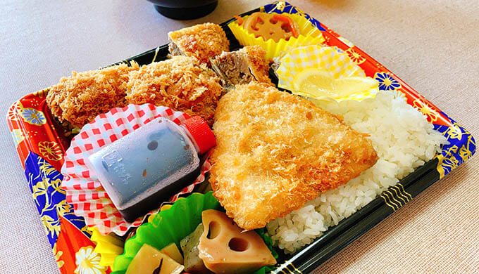 肉工房なかむら(ミックスフライ弁当)