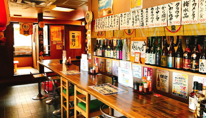 越谷八十吉(店内カウンター)
