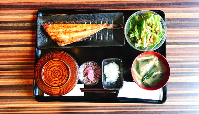 越谷八十吉(シマホッケ定食)