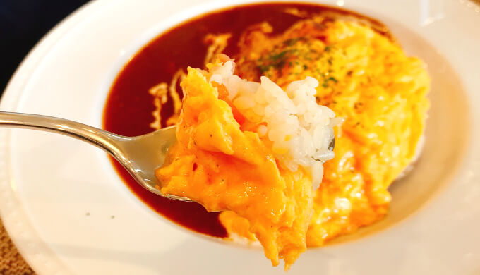 フラッフィーカフェ(オムライスのゴハン)