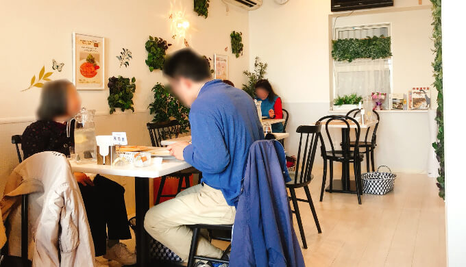 フラッフィーカフェ(店内)