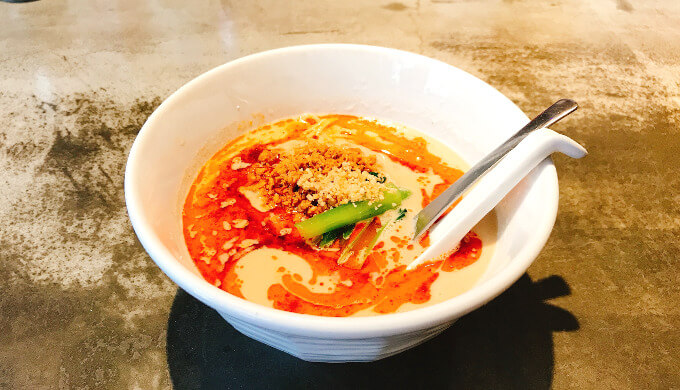 侘寂美(レディース担々麺)