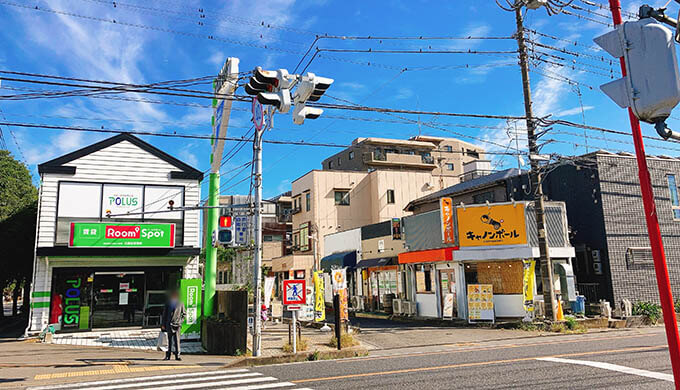 北越谷駅東口交差点