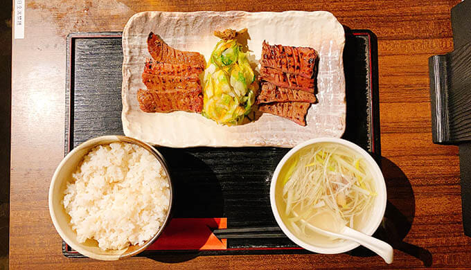 天の太助(牛タン食べ比べ定食)