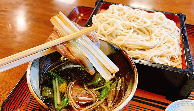 砂場(カモ肉とネギ)